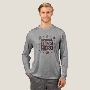 T-shirt En Tri-matière Héros du déjeuner scolaire