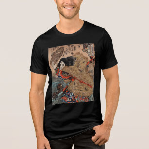 T-shirt En Tri-matière Héros du Suikoden par Utagawa Kuniyoshi