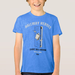 T-shirt En Tri-matière Héros personnalisés de l'école du couloir