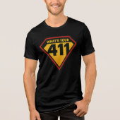 T-SHIRT  EN TRI-MATIÈRE HÉROS SUPÉRIEUR 411 (Recto)