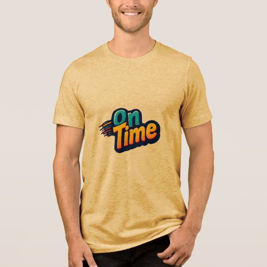 T-shirt En Tri-matière Heure (Recto)