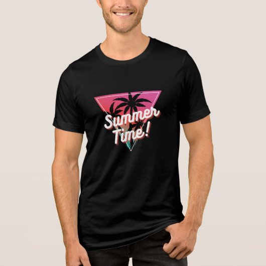 T-shirt En Tri-matière Heure d'été (Recto)