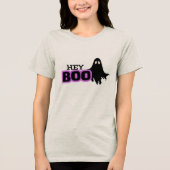 T-shirt En Tri-matière Hey Boo, Ghost (Recto)