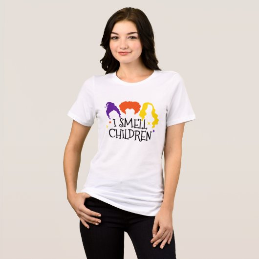T-shirt En Tri-matière Hocus Pocus Sorcière Je Sens Enfants (Recto plein)
