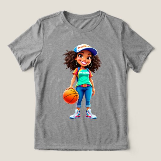 T-shirt En Tri-matière Hoops and Hugs Tee (Design Recto)