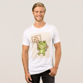 T-shirt En Tri-matière HOP Out of Control Frog Cute Whimsical Life (Recto plein)