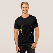 T-shirt En Tri-matière Horizon Eclipse Doré (Recto plein)