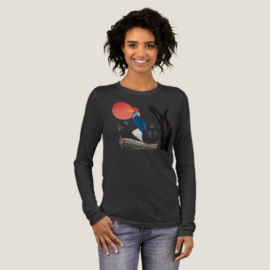 T-shirt En Tri-matière Hornbill by moonlight T-Shirt (Recto complet)