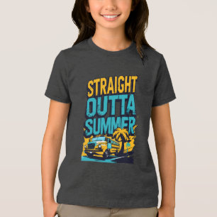 T-shirt En Tri-matière Hors Été - Retro Retour à l'école