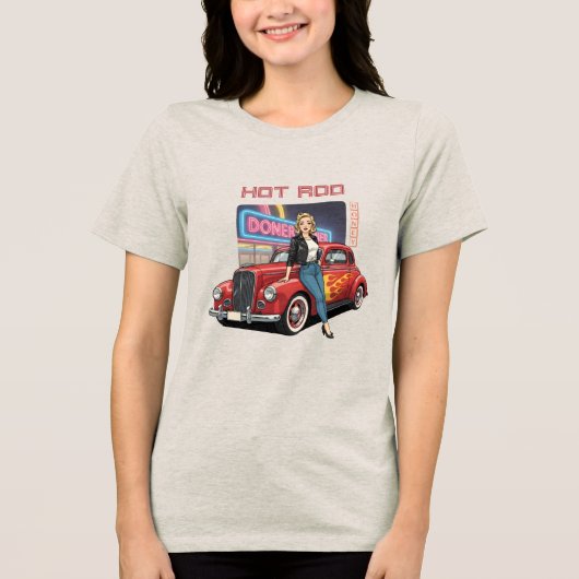 T-shirt En Tri-matière Hot Rod Honey (Recto)