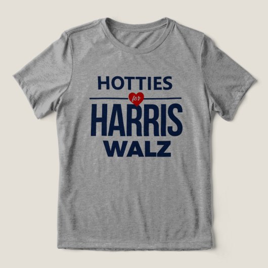 T-shirt En Tri-matière Hotties for Harris Walz (Design Recto)
