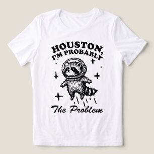 T-shirt En Tri-matière Houston Je Suis Probablement Le Problème Drôle Rat