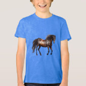T-shirt En Tri-matière Howdy Horse (Recto)