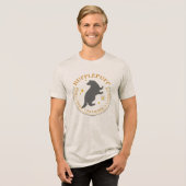 T-shirt En Tri-matière HUFFLEPUFF™ Badger House Pride Badge (Recto plein)