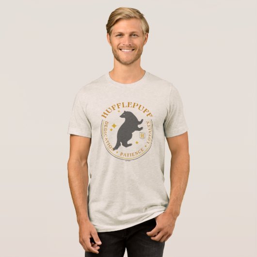 T-shirt En Tri-matière HUFFLEPUFF™ Badger House Pride Badge (Recto plein)