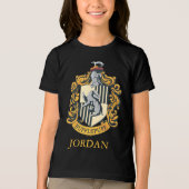 T-shirt En Tri-matière Hufflepuff Crest (Recto)