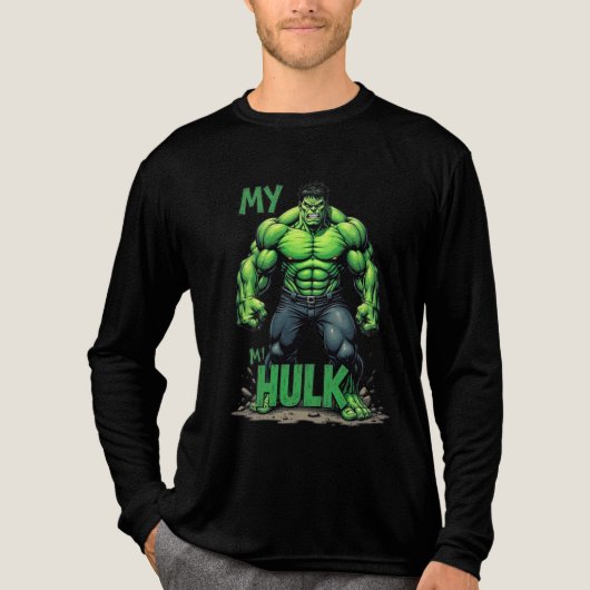 T-shirt En Tri-matière Hulk  (Recto)