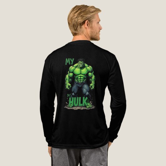 T-shirt En Tri-matière Hulk  (Verso complet)