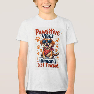 T-shirt En Tri-matière Human’s Best Friend Cute Dog