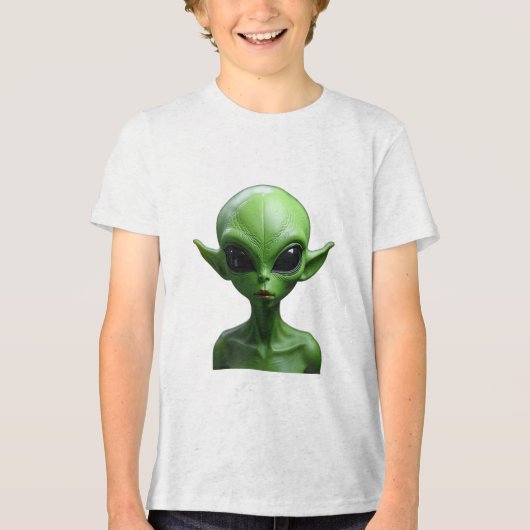 T-shirt En Tri-matière humanoïde vert (Recto)