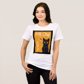T-shirt En Tri-matière Hungry Meow – Born Hungry (Recto plein)