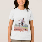 T-shirt En Tri-matière hurdle boy (Recto)