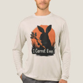 T-shirt En Tri-matière I Carrot Even Funny Bunny Rabbit Vegetable Pun (Recto)
