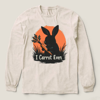 T-shirt En Tri-matière I Carrot Even Funny Bunny Rabbit Vegetable Pun
