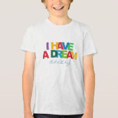 T-shirt En Tri-matière I have a dream (Recto)