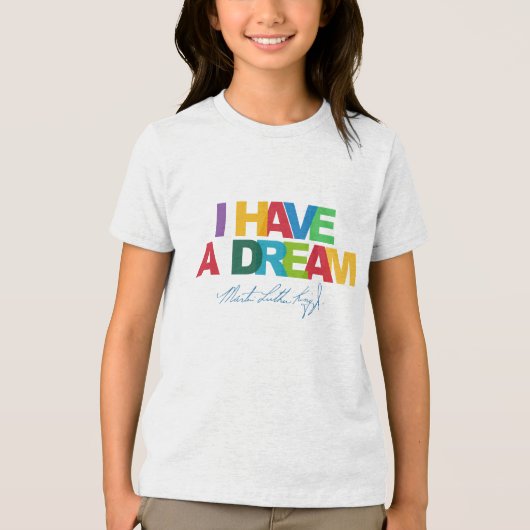 T-shirt En Tri-matière I have a dream (Recto)