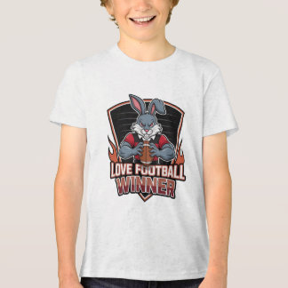 T-shirt En Tri-matière I love football 