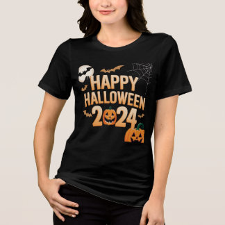 T-shirt En Tri-matière I Love Halloween 2024 T-shirt femme