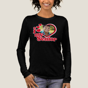 T-shirt En Tri-matière I Love My Senior Grad Photo Custom