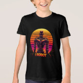 T-SHIRT  EN TRI-MATIÈRE I ROBOT (Recto)