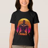 T-SHIRT  EN TRI-MATIÈRE I ROBOT (Recto)