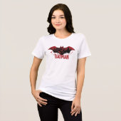 T-shirt En Tri-matière Icône gotham de Batman Crimson (Recto plein)