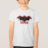 T-shirt En Tri-matière Icône gotham de Batman Crimson (Recto)
