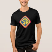 T-shirt En Tri-matière Icône "SD" Scooby-Doo (Recto)