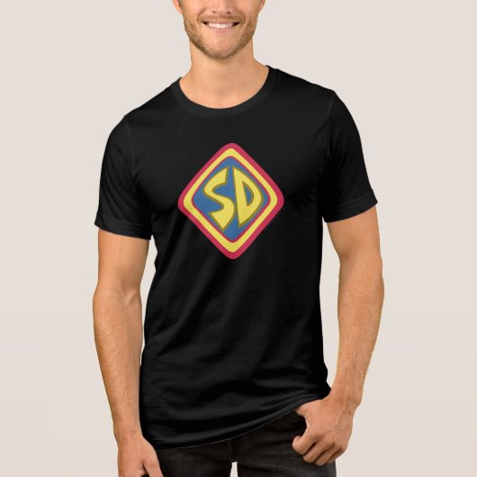 T-shirt En Tri-matière Icône "SD" Scooby-Doo (Recto)
