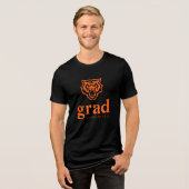 T-shirt En Tri-matière Idaho State University Bengals Spirit Design (Recto plein)