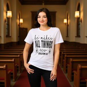 T-shirt En Tri-matière Il fait toutes choses nouvelles Tee Révélation 21: