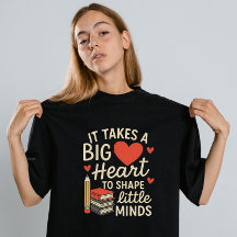 Il faut un grand coeur pour façonner les petits es