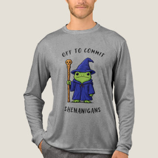 T-shirt En Tri-matière Illustration de fantaisie de grenouille de sorcier
