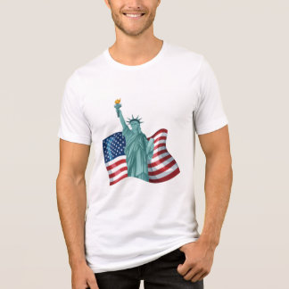 T-shirt En Tri-matière Illustration de la Statue de la Liberté avec le dr