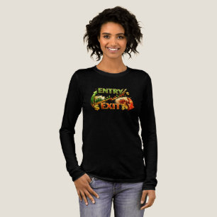 T-shirt En Tri-matière Illustration de la stratégie de trading entrée sor