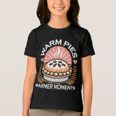 T-shirt En Tri-matière Illustration de tourte douillette : Pies chaudes M (Recto)