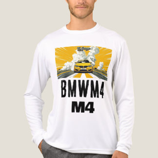 T-shirt En Tri-matière Illustration graphique longue de voiture de sport