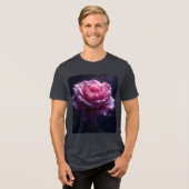 T-shirt En Tri-matière Imaginaire mignonne Belle Rose rose rose (Recto plein)