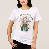 T-shirt En Tri-matière Imbolc Brigid Celtic Goddess Winter Snowflake (Recto)