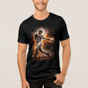 T-shirt En Tri-matière Impact Implacable – Chemise à Swing Puissant de Ba